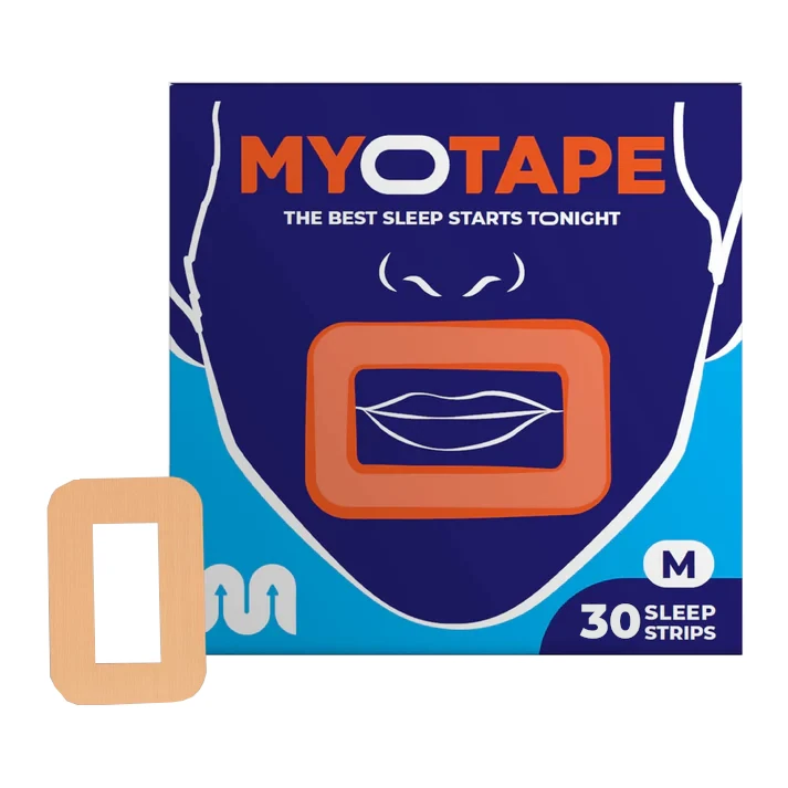 MyoTape dla dorosłych rozmiar M plastry wspierające oddychanie nosem, 30 sztuk