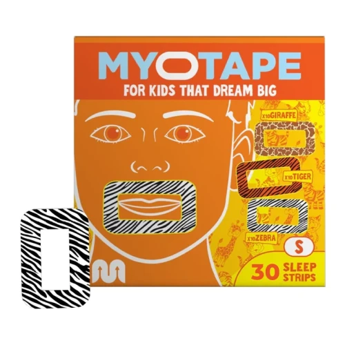 MyoTape dla dzieci rozmiar S plastry wspierające oddychanie nosem, 30 sztuk