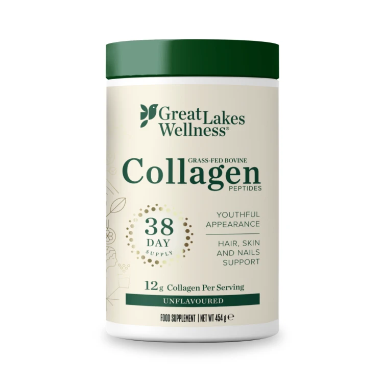 Peptydy kolagenowe Great Lakes Wellness w proszku, bez dodatków