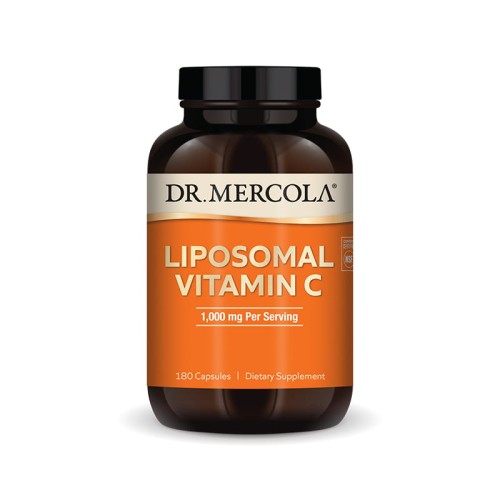 Dr. Mercola Liposomalna Witamina C 180 kapsułek