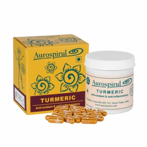 Aurospirul Organiczne Kurkuma 100 kapsułek 40 g