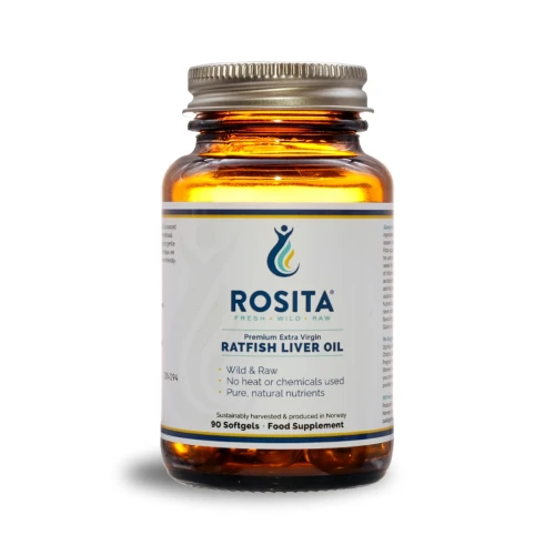 Rosita Olej Z Wątroby Chimery – Ratfish Liver Oil 90 kapsułek