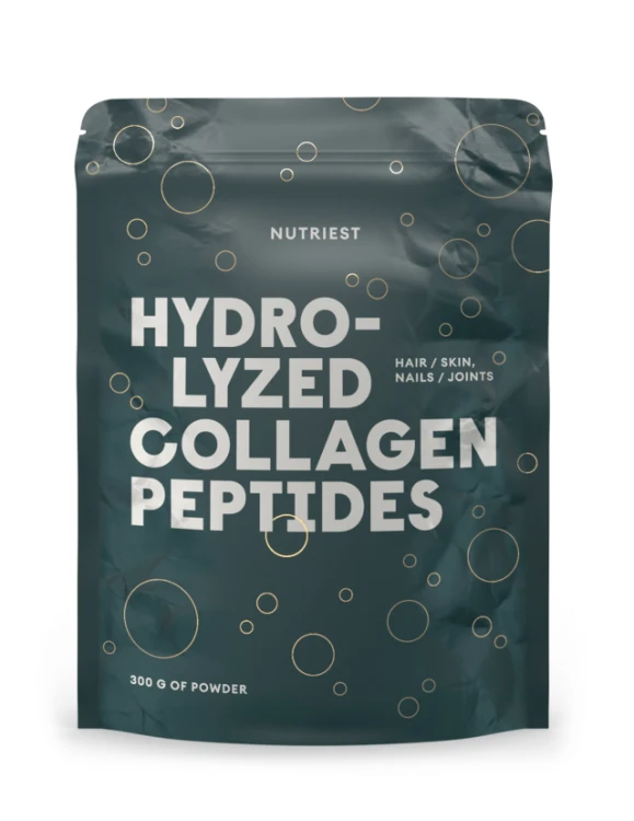 Nutriest Hydrolizowane Peptydy Kolagenowe Z Bydła Karmionego Trawą 300 g, Grass Fed