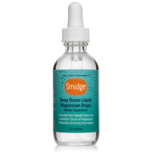 Smidge Magnez W Kroplach – Deep Ocean Liquid Magnesium Drops 59 ml