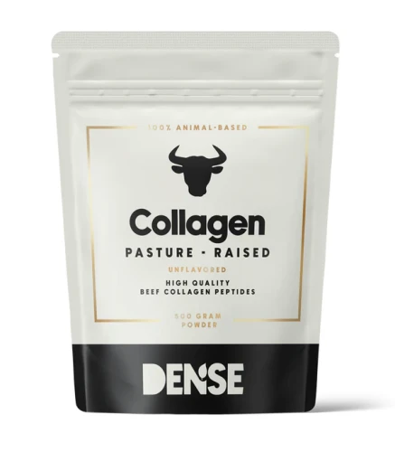 Dense Kolagen Wołowy Od Bydła Karmionego Trawą, Bezsmakowy 500 g, Grass Fed Beef Collagen