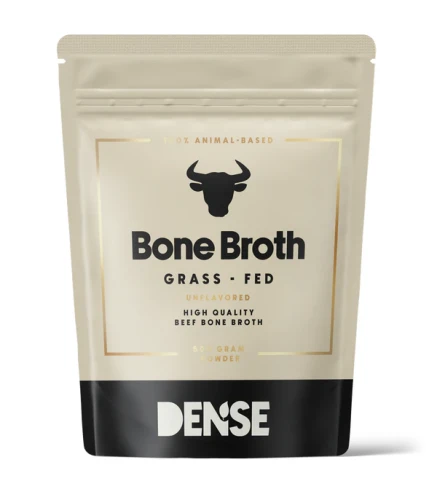 Dense Bulion Kostny Od Bydła Karmionego Trawą, Bezsmakowy 500 g, Grass Fed Beef Bone Broth