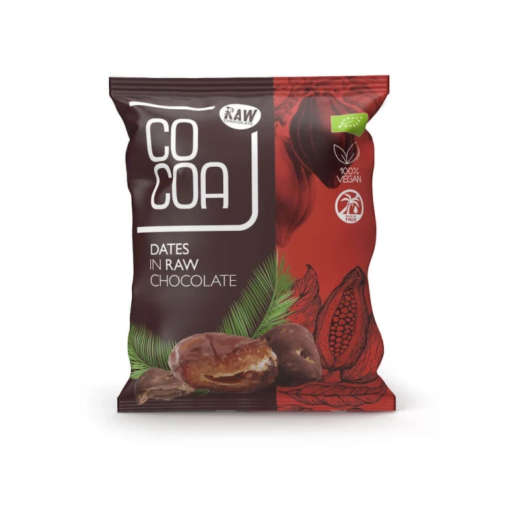 CoCoa Daktyle W Surowej Czekoladzie Bio Raw 70g