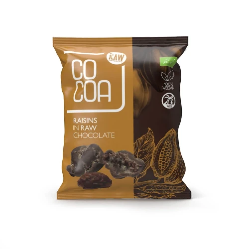 CoCoa Rodzynki W Surowej Czekoladzie Bio Raw 70g